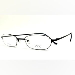 MODO Titanium Rectangular Eyeglasses in Color MPLUM Model MOD 1062 Size 49-19